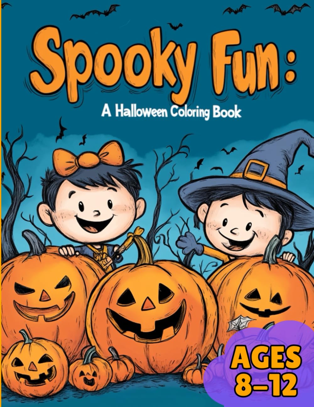 Spooky Fun: A Halloween Coloring Book
